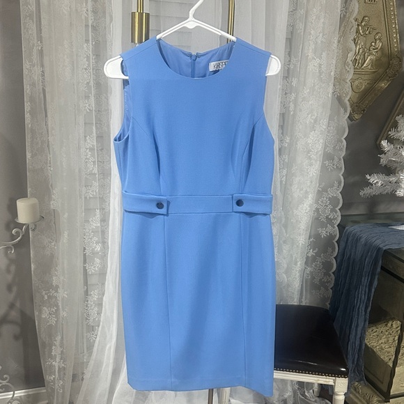 Kasper Dresses & Skirts - Kasper Sleeveless Blue Dress